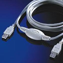 Кабел/адаптер VALUE 11.99.9194 :: USB 2.0 кабел за връзка, 1.8 м