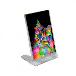 KEJEA Информационна поставка, с променлив наклон, вертикална, A7, прозрачна