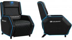 Геймърски стол COUGAR Ranger - Blue PS, Gaming Sofa, Headrest & Lumbar Design