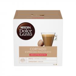 Продукт Nescafé Dolce Gusto Кафе капсула Espresso Macchiato, безкофеинова, 16 броя