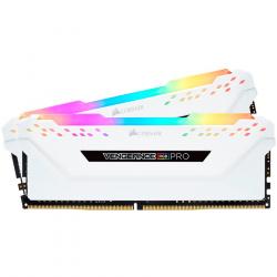 Памет 2x8GB DDR4 3200 Corsair Vengeance RGB PRO White KIT