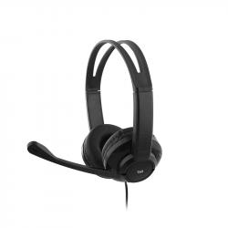 Слушалки TNB HS200, с микрофон, черни