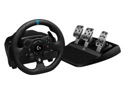 Мултимедиен продукт Волан Logitech G923 Sim Racing Wheel, Xbox, PC