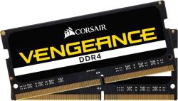 Памет CORSAIR 16GB RAMKit 2x8GB DDR4 2400MHz 2x260 SoDimm unbuffered 16-16-16-39 Black 1,2V