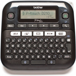 Принтер Brother P-Touch PTD210, 20 мм/сек, 180 dpi, USB 2.0