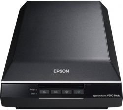 Скенер Epson Perfection V600, A4, 9600 dpi, 48 bit, USB 2.0