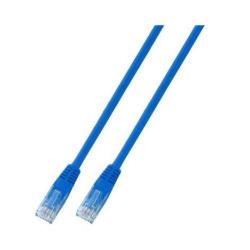 Медна пач корда Пач корда категория 6 RJ45, неекранирана U/UTP, PVC, CCA, синя, 1м.