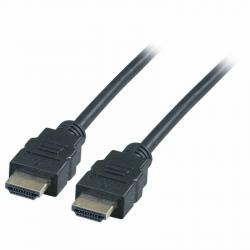 Кабел/адаптер HighSpeed HDMI cable 4K30Hz plug A-A, черен, 1.00 метър