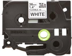Касета за етикетен принтер Brother TZe-FX261 Labelling Tape Cassette, Black on White Flexible-ID, 36mm wide