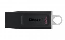 USB флаш памет KINGSTON DataTraveler Exodia, 32GB, USB 3.2 Gen 1, Черна