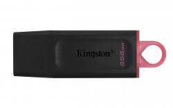 USB флаш памет KINGSTON DataTraveler Exodia, 256GB, USB 3.2 Gen 1, Черна