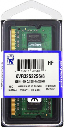 Памет 4GB DDR4 3200 KINGSTON SoDIMM - KVR32S22S6/4