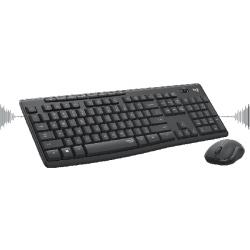 Клавиатура Keyboard Logitech Wireless Desktop MK295 Silent, BG