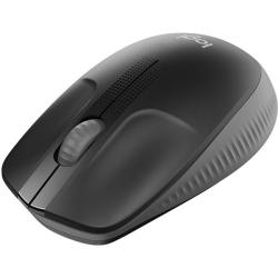 Mouse-Logitech-M190-Wireless-Black-Gray-910-005905