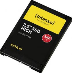 Хард диск / SSD Solid State Drive (SSD) Intenso HIGH 3813440, 2.5&quot;, 240 GB, SATA3