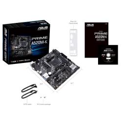 Дънна платка ASUS PRIME A520M-K - AM4