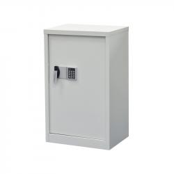 Шкаф RFG, метален, със сейф, 55 x 40 x 90 cm, сив
