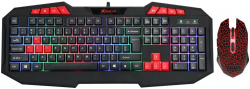 Клавиатура Xtrike ME Gaming COMBO Keyboard-Mouse backlight