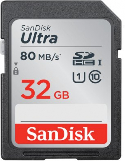 SD/флаш карта SanDisk Ultra 32GB SDHC Memory Card 120MB-s