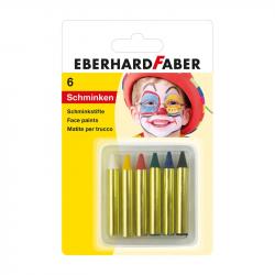 Продукт Eberhard Faber Пастели за лице, 6 цвята