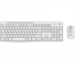 Клавиатура Безжични клавиатура с мишка Logitech MK295 Silent