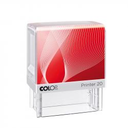  Colop Печат Printer 20, правоъгълен, 14 x 38 mm, червен