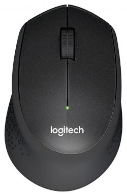 Мишка Безжична мишка Logitech M330 Silent Plus черна 910-004909