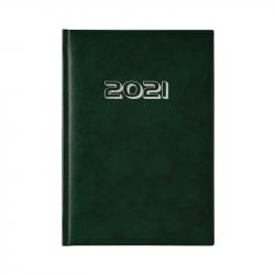 Календар-бележник Витоша, с дати, А5, зелен на най-ниска цени