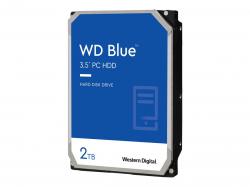 Хард диск / SSD WD Blue 2TB SATA 6Gb-s HDD internal 3.5inch serial ATA 256MB cache 5400RP