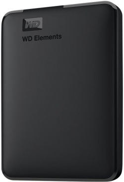 Хард диск / SSD Western Digital Elements, 1.5TB HHD външен, USB 3.0, черен цвят
