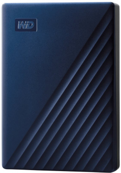 Хард диск / SSD Western Digital My Passport 4TB HDD вънпен, USB 3.2 Type C, съвместим с Apple Mac OS