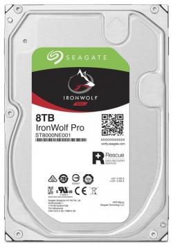 Хард диск / SSD SEAGATE Ironwolf PRO Enterprise NAS HDD 8TB