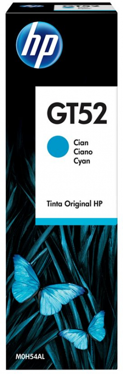 Касета с мастило HP original GT52 Ink cartridge M0H54AE Bottle Cyan