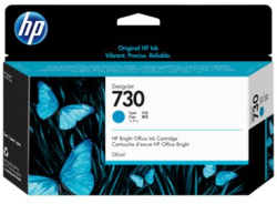 Касета с мастило HP 730 130 ml Cyan Ink Cartridge  T1600-T1700-T2600