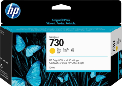 Касета с мастило HP 730 130 ml Yellow Ink Cartridge T1600 - T2600 - T1700