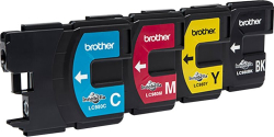 Касета с мастило Brother LC980 Value Pack, комплект от 4 цвята