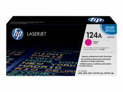Тонер за лазерен принтер HP 124A original Colour LaserJet Toner cartridge Q6003A magenta 2.000 pages