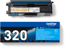 Тонер за лазерен принтер BROTHER TN-320 toner cartridge cyan standard capacity 1.500 pages 1-pack