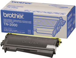 Тонер за лазерен принтер Brother TN-2000, за Brother DCP-7010/FAX-2820/ HL-2040, 2500 копия, черен