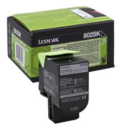 Тонер за лазерен принтер LEXMARK 802SK toner cartridge black standard capacity 2.500 pages