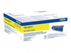 Тонер за лазерен принтер BROTHER TN421Y Toner Cartridge Yellow 1.800 pages for Brother HL-L8260CDW