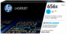 Тонер за лазерен принтер HP 656X original LaserJet Toner cartridge CF460X Cyan High Yield