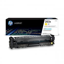 Тонер за лазерен принтер HP 203X Original Yellow LaserJet Toner Cartridge на най-ниска цени