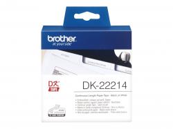 Хартия за принтер BROTHER DK22214 Brother szalagcimke 12mm, feher