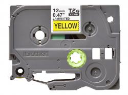 Касета за етикетен принтер BROTHER TZE631 laminate tape 12mm BLACK ON YELLOW