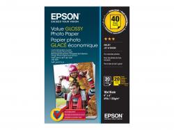 Хартия за принтер EPSON Value Glossy Photo Paper 10x15cm 20 sheets