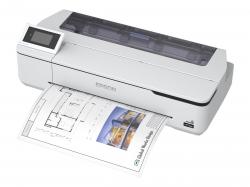 Принтер EPSON SureColor SC-T3100N 24inch large-format printer colour ink-jet Roll A1 61.0cm 2400x1200dpi Gigabit LAN Wi-Fi USB 3.0 Cutter