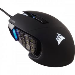Мишка CORSAIR SCIMITAR RGB ELITE MOBA-MMO Gaming Mouse Black Backlit RGB