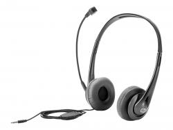 Слушалки HP Stereo 3.5mm Headset, Черни