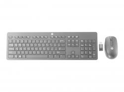 Клавиатура HP T6L04AA HP slim wireless keyboard + mouse 1000dpi